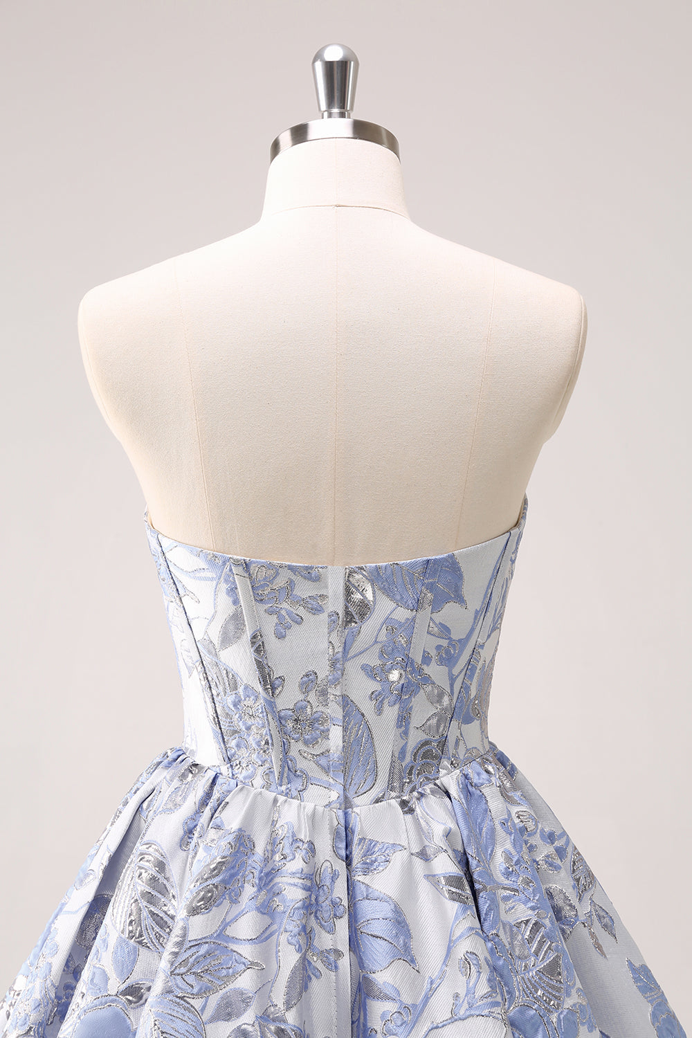 Blue Homecoming Dresses Corset A Line Short Cocktail Dresses