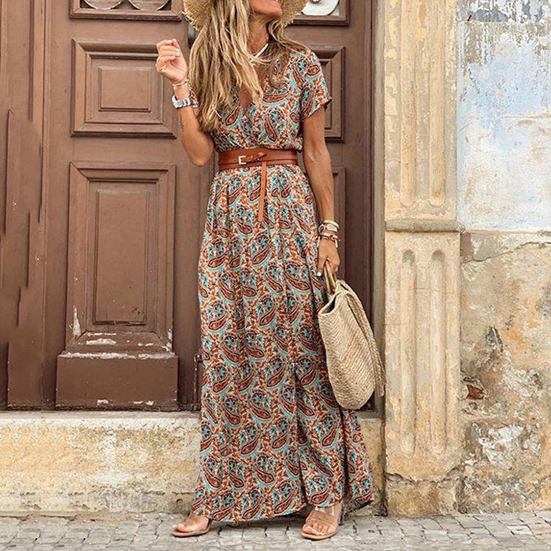 Zahira Simple and Stylish Summer Dress for Women Easy Wear Style