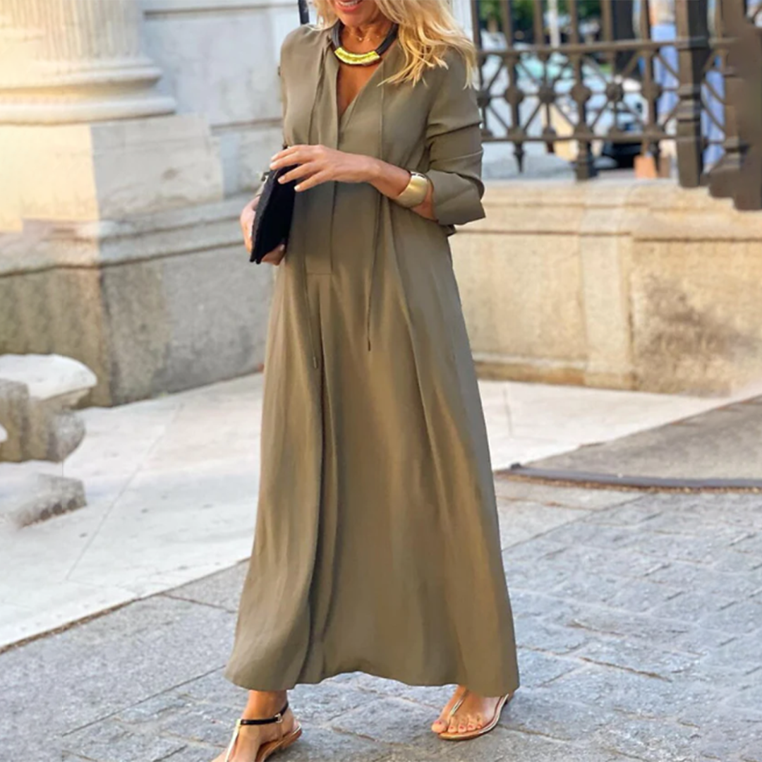Rafaela Womens Maxi Dress Dress with Relaxed Fit and Everyday Wear