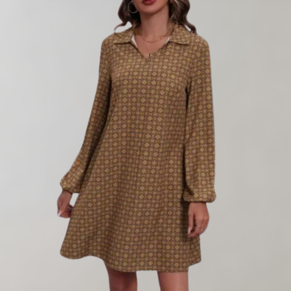 Nila Long Sleeve Dress for Women Cocktail Hour Style