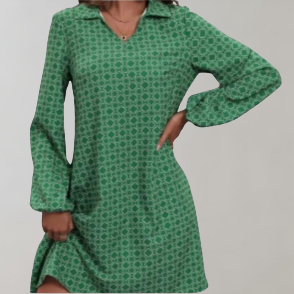 Nila Long Sleeve Dress for Women Cocktail Hour Style