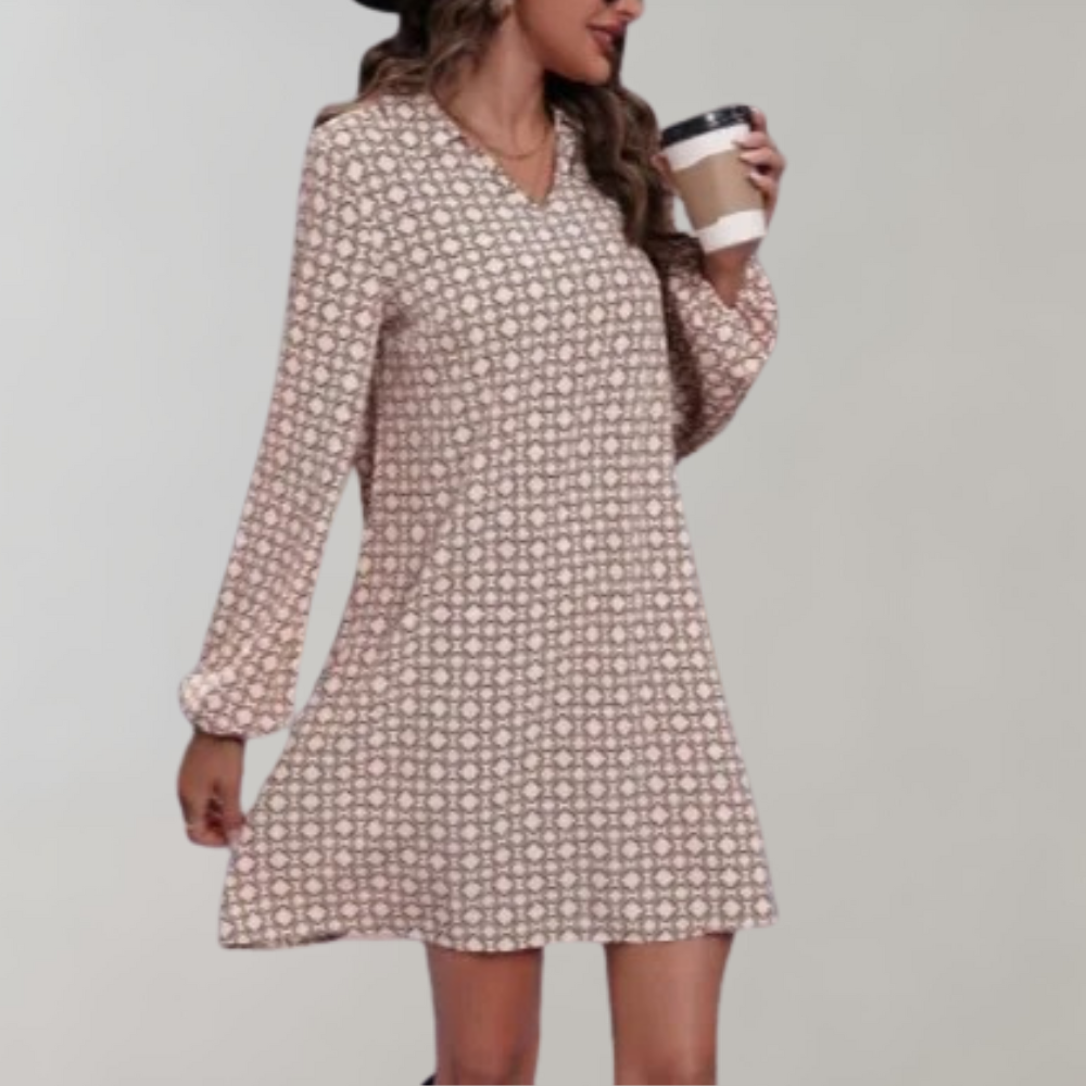 Nila Long Sleeve Dress for Women Cocktail Hour Style