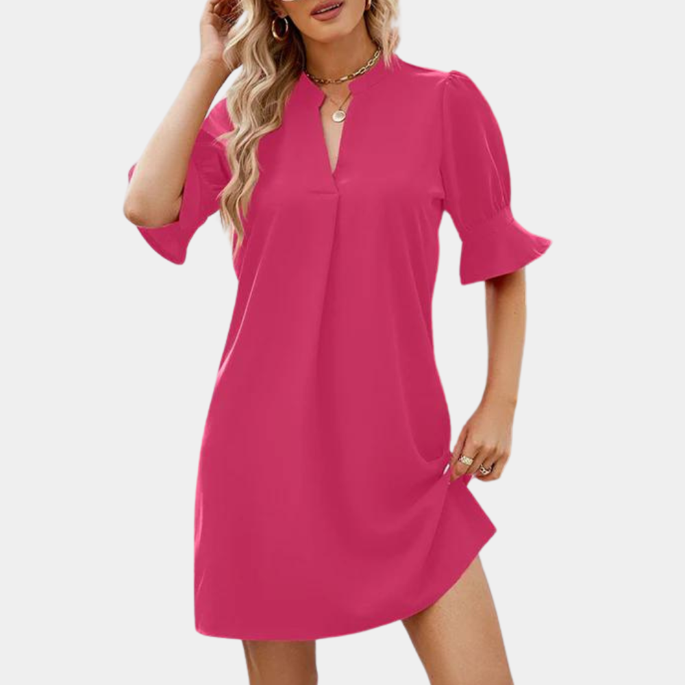 Norina Elegant Blouse Dress for Women Refined Casual Wear