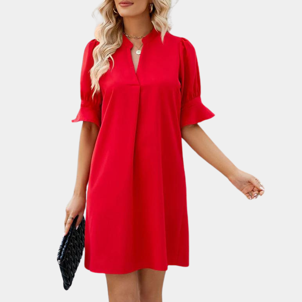 Norina Elegant Blouse Dress for Women Refined Casual Wear