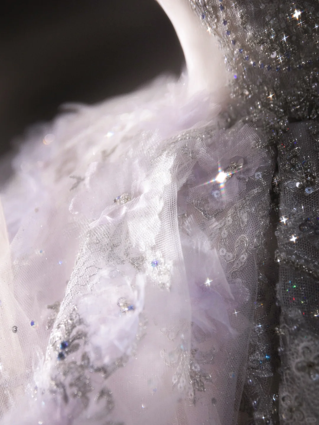 Luxurious Ball Gown Off The Shoulder Tulle Lace Sequin Beaded Long Sleeves Long Wedding Dresses