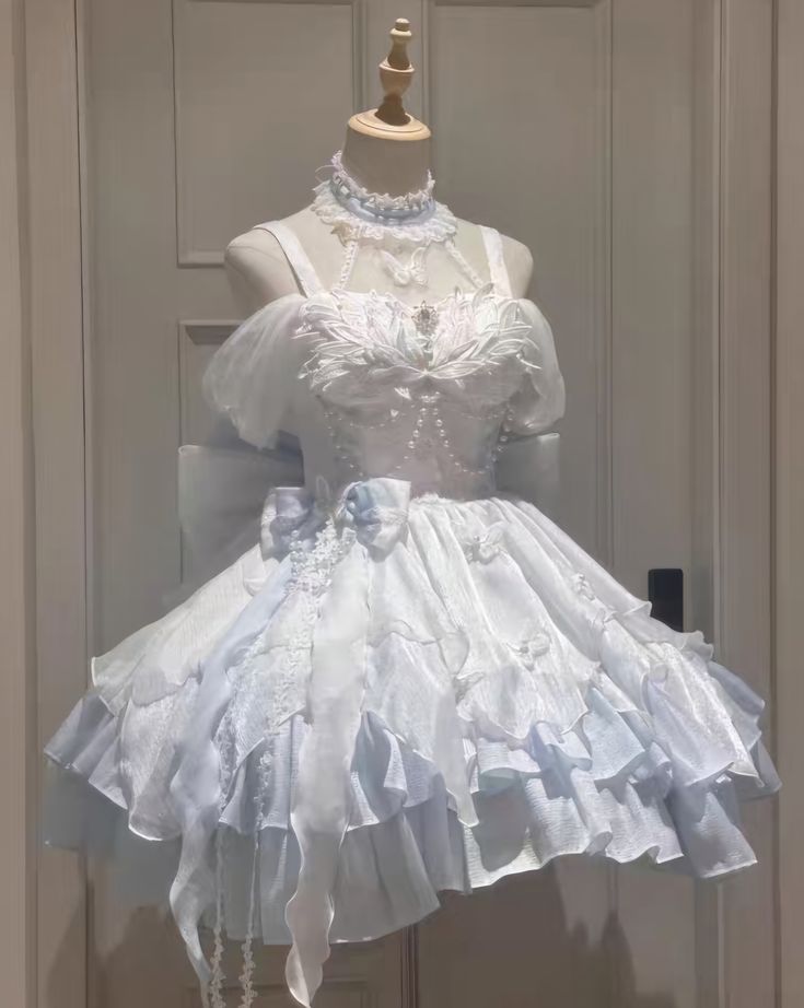 Sweet Ball Gown Spaghetti Straps Chiffon Short Homecoming Dress 17th Birthday Outfits