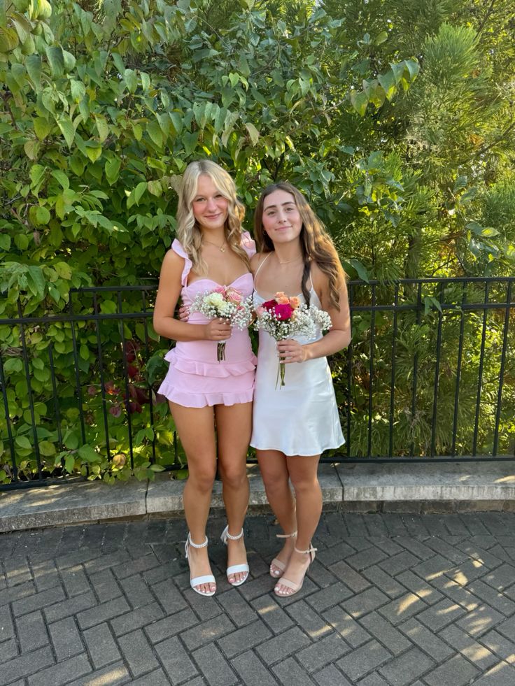 Pink Mermaid Spaghetti Straps Satin Chiffon Ruffles Short Homecoming Dress 19th Birthday Outfits - View 4 | VelvetHem
