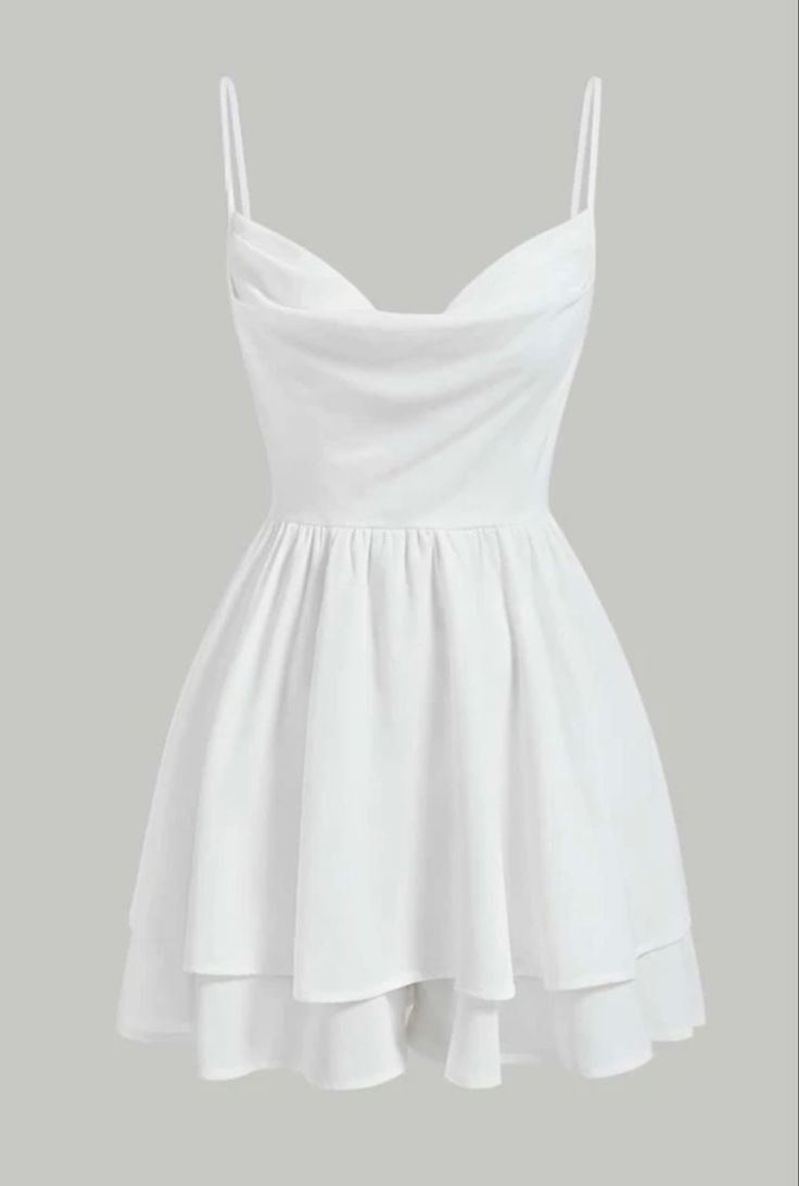 Simple A Line Spaghetti Straps Chiffon Homecoming Dress Birthday Outfits