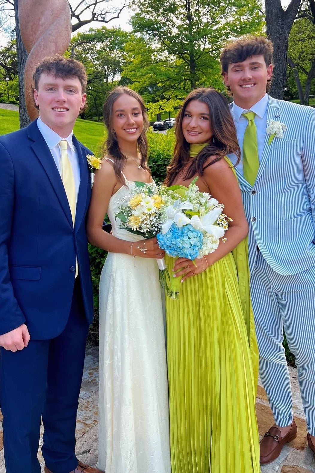 Charming A Line Sweetheart Light Yellow Long Prom Dress with Ruffles