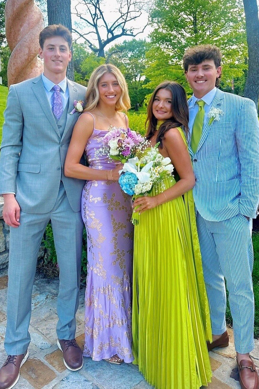 Charming A Line Sweetheart Light Yellow Long Prom Dress with Ruffles