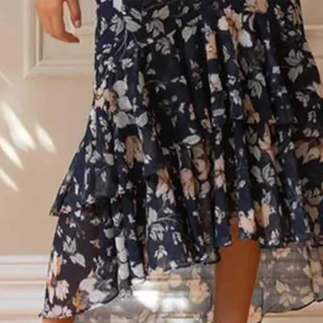 Nazira Elegant Floral Dress for Women Smart Casual Outfit