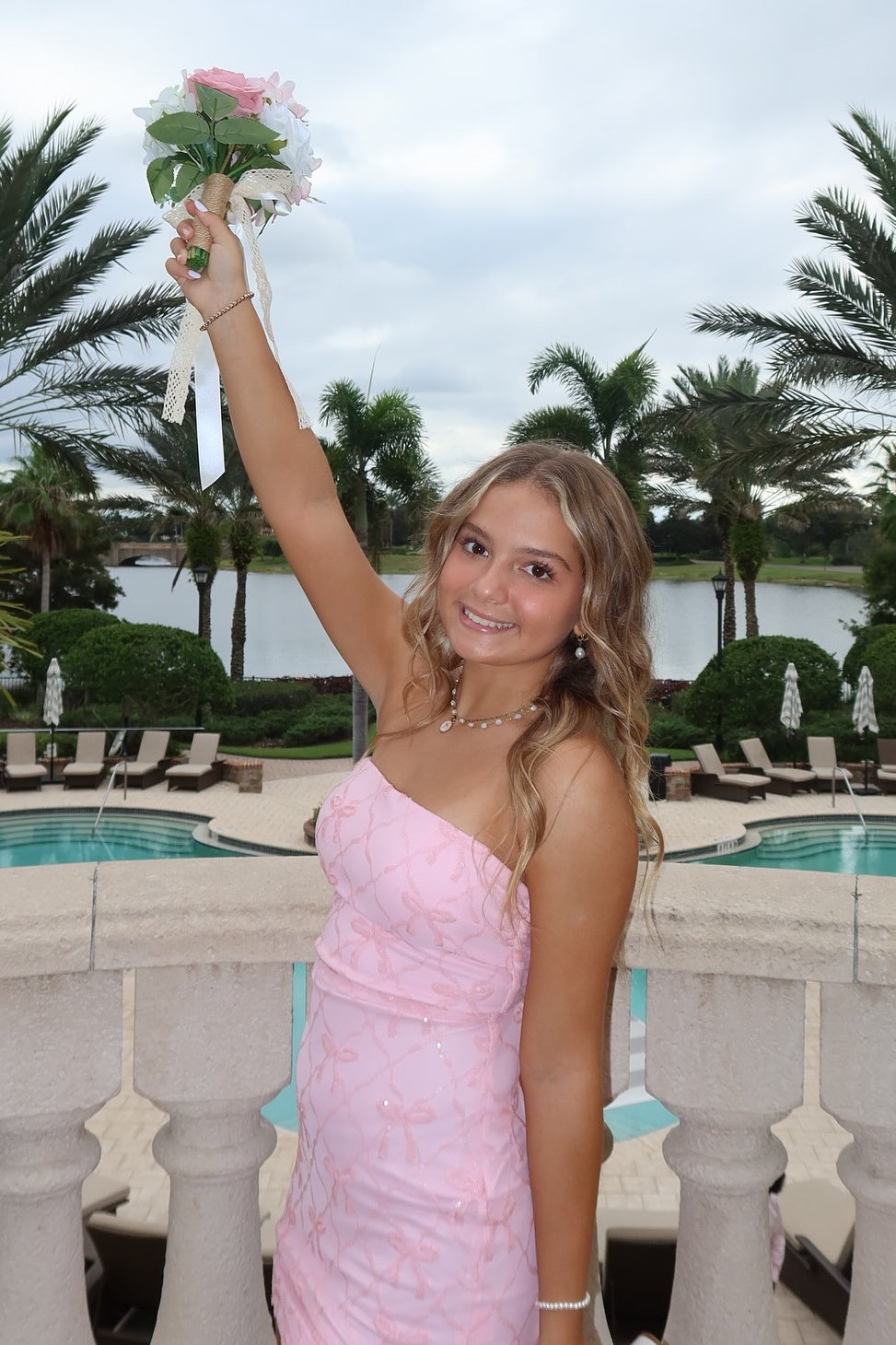 Cute Sheath Strapless Light Pink Short Homecoming Dress with Sequins