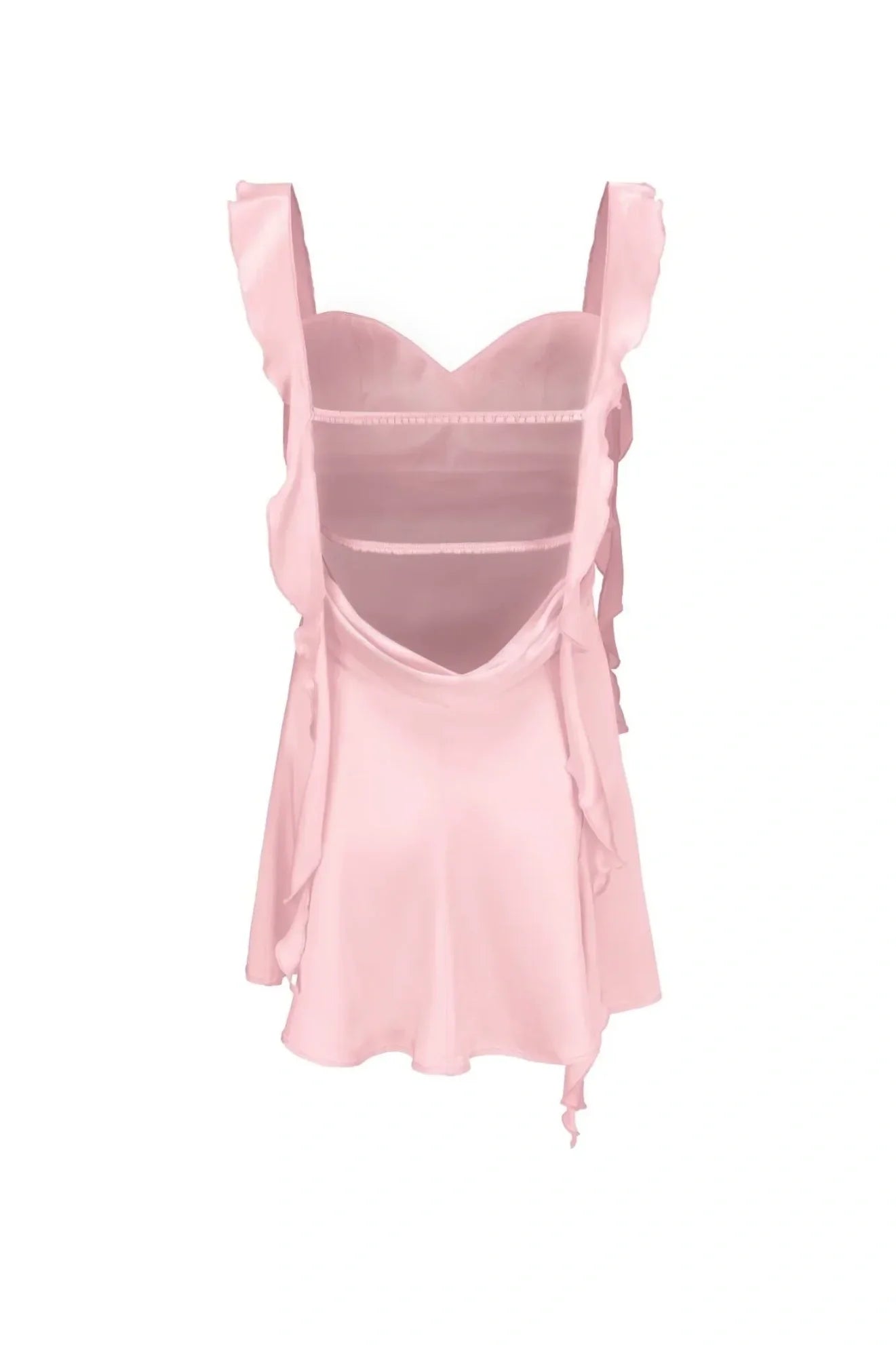 Cute Sheath Square Neck Pink Short Homecoming Dress with Backless