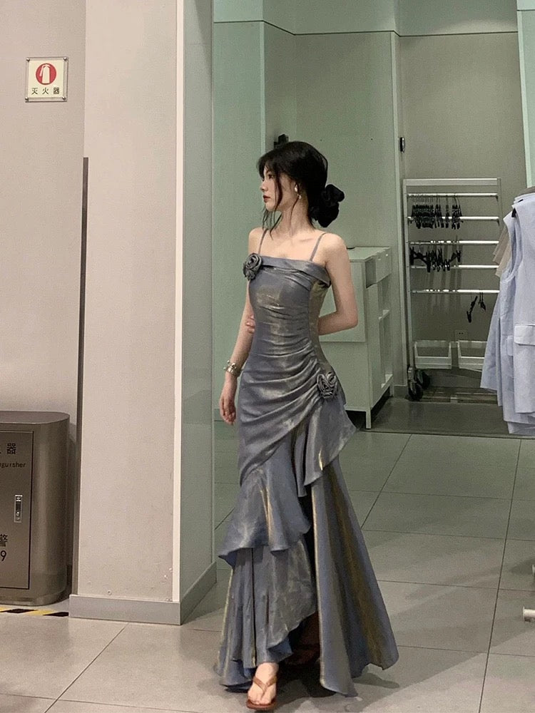 Classy Sheath Sweetheart Sleeveless Satin Burgundy Long Prom Dresses