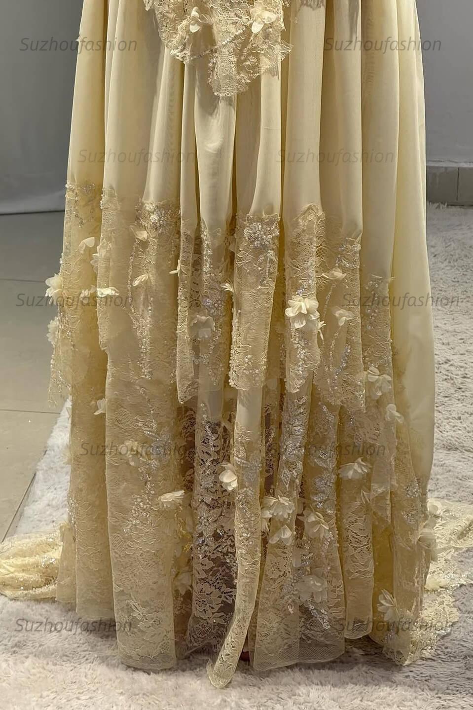 Strapless Sleeveless Long Evening Formal Dress With Pleated Appliques
