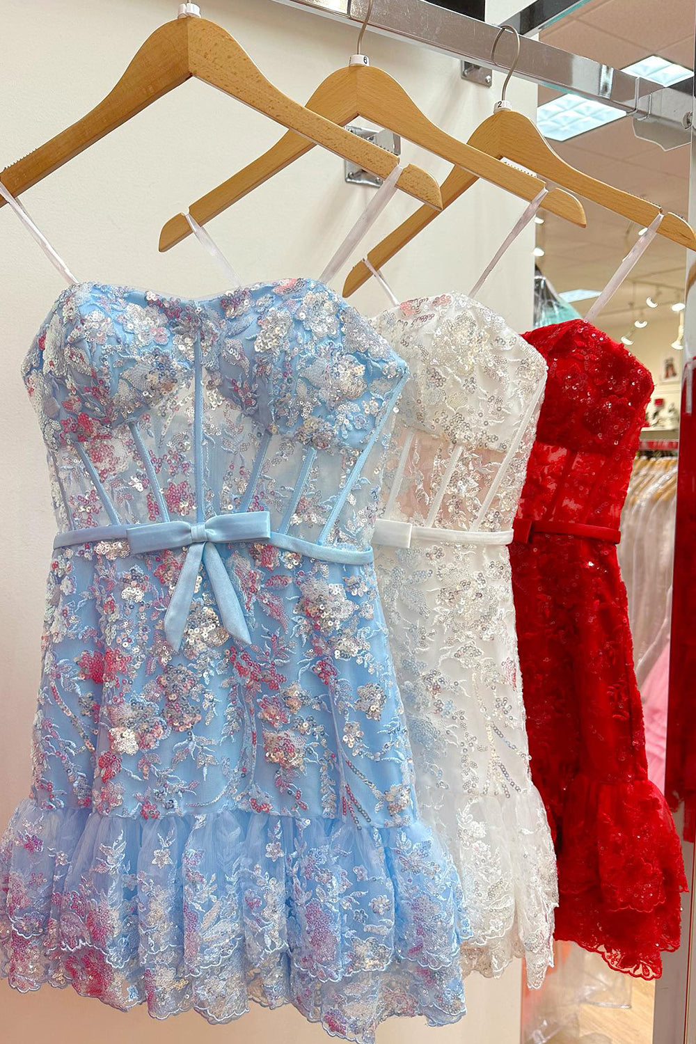 Dark Blue Homecoming Dresses Corset Sweetheart Lace Tight Short Cocktail Dresses