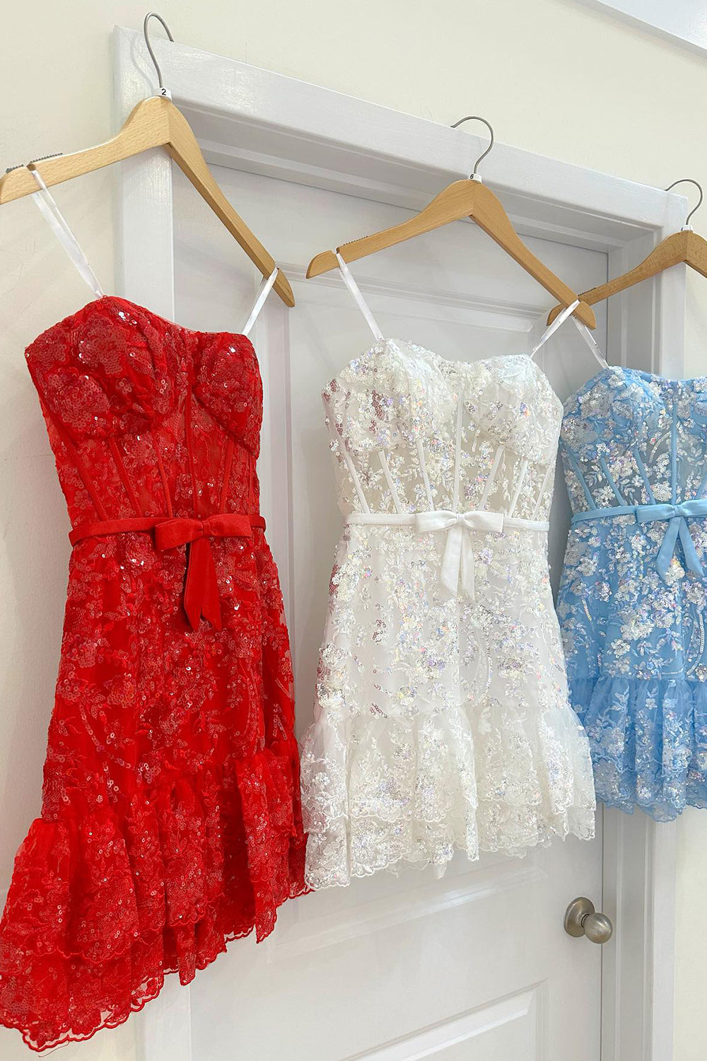 Dark Blue Homecoming Dresses Corset Sweetheart Lace Tight Short Cocktail Dresses