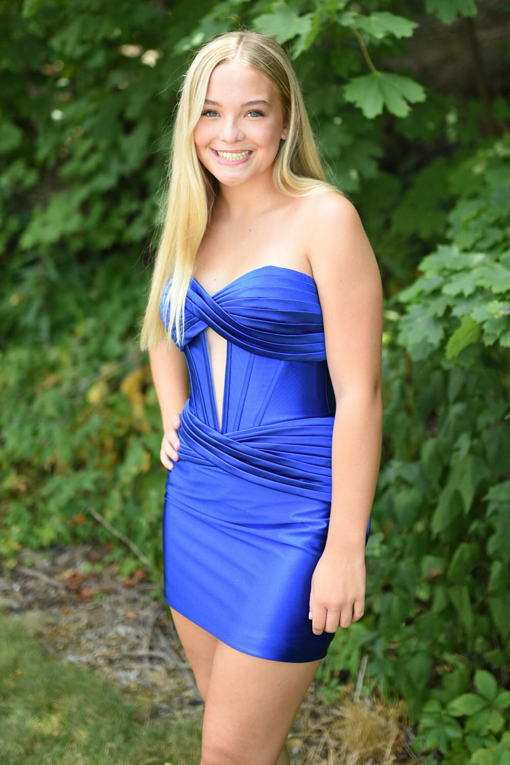 Lilac Homecoming Dresses Sweetheart Corset Tight Short Cocktail Dresses