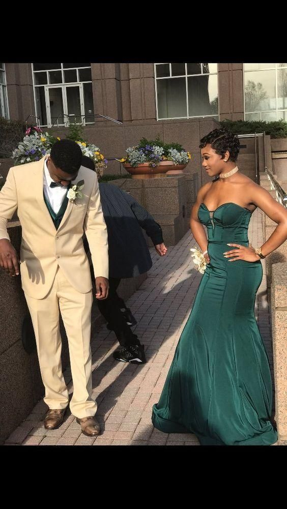 Sexy Mermaid Green Long Prom/Evening Dresses - VelvetHem