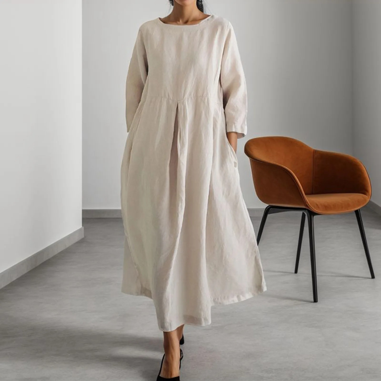 Camila Classic and Stylish Summer Dress for Women Soft Comfortable Fit