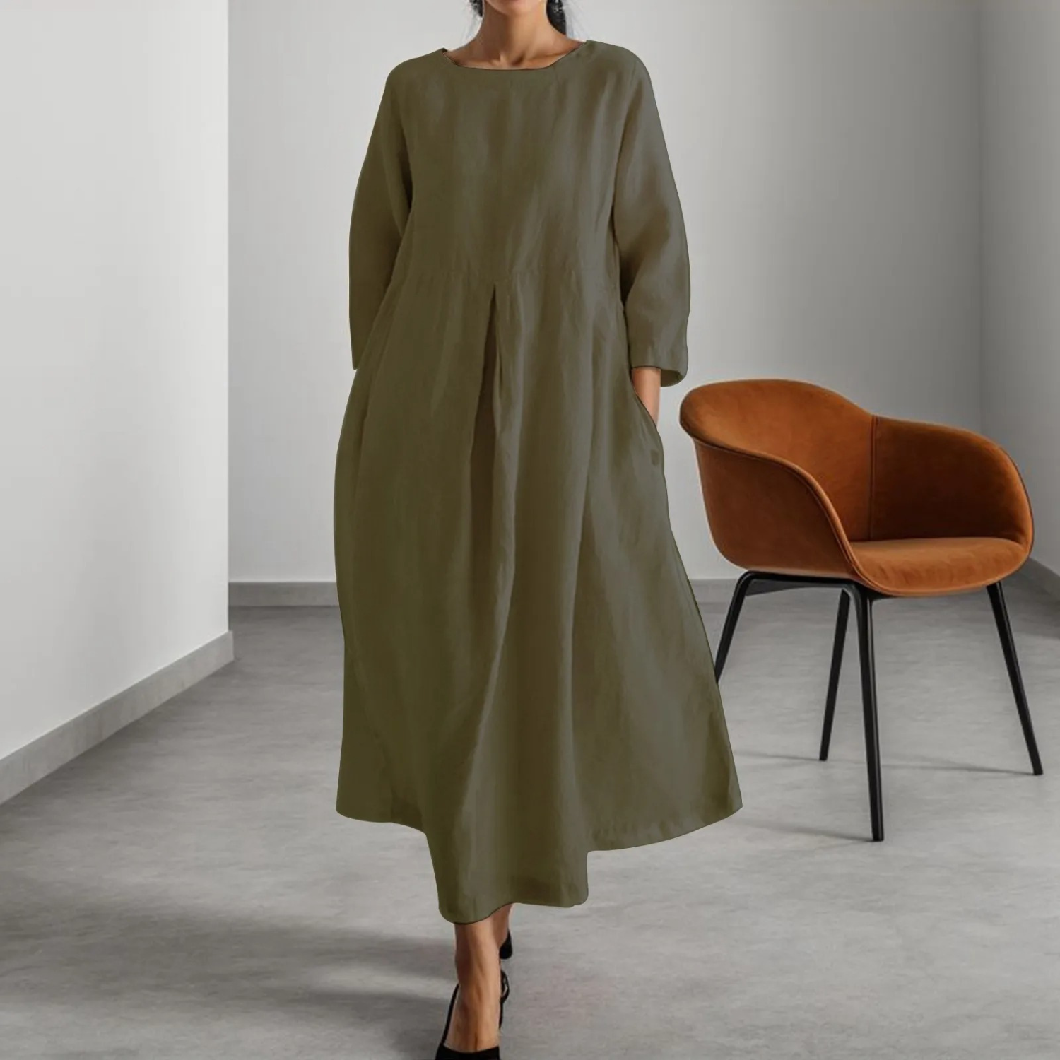 Camila Classic and Stylish Summer Dress for Women Soft Comfortable Fit