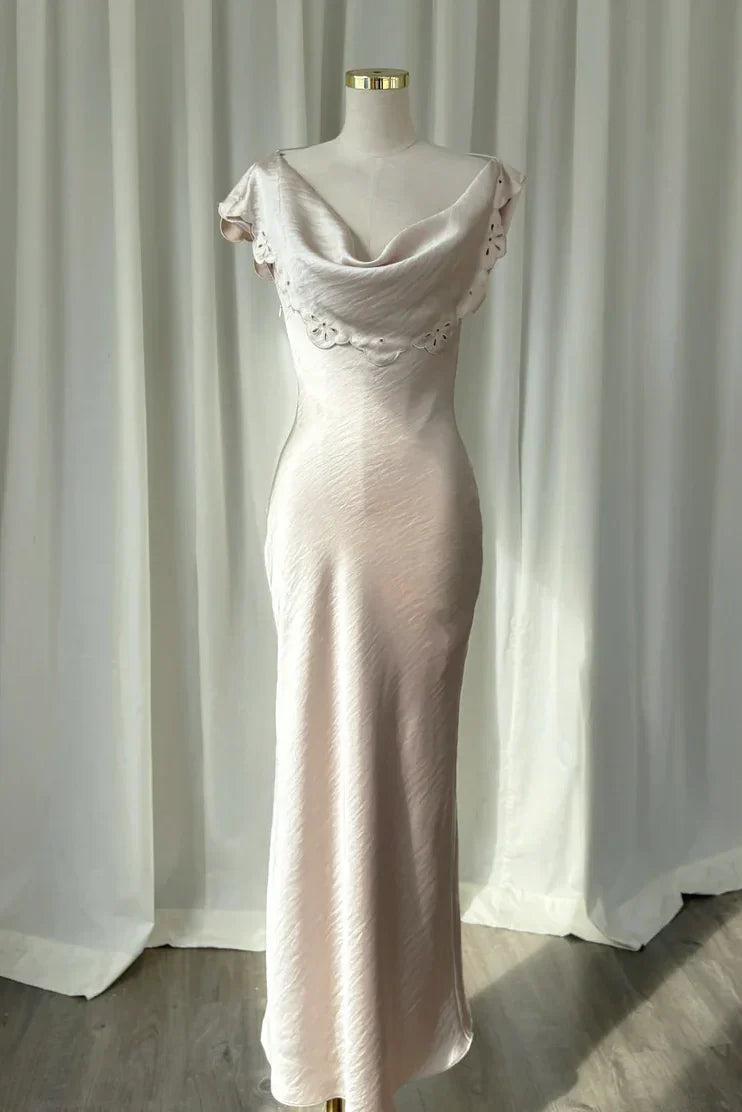 Elegant Mermaid Off the Shoulder Ivory Long Prom Dress with Ruffles