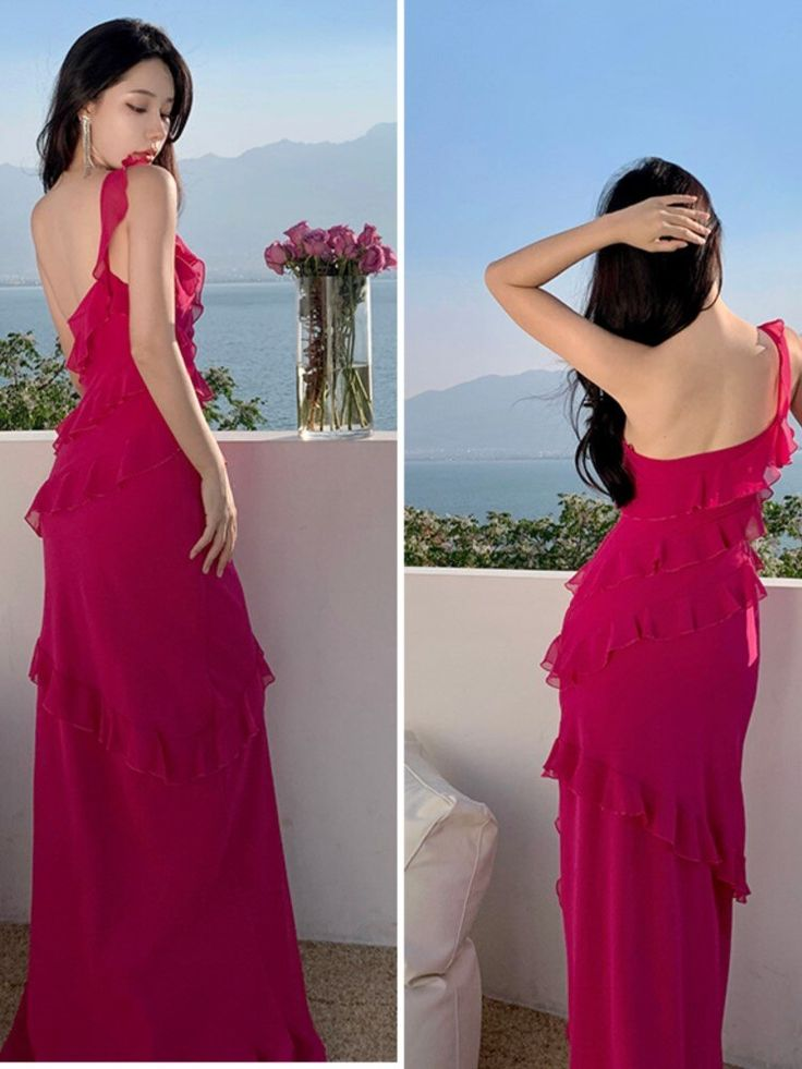 Elegant One Shoulder Sheath Evening Dress,Gala Dress - View 3 | VelvetHem