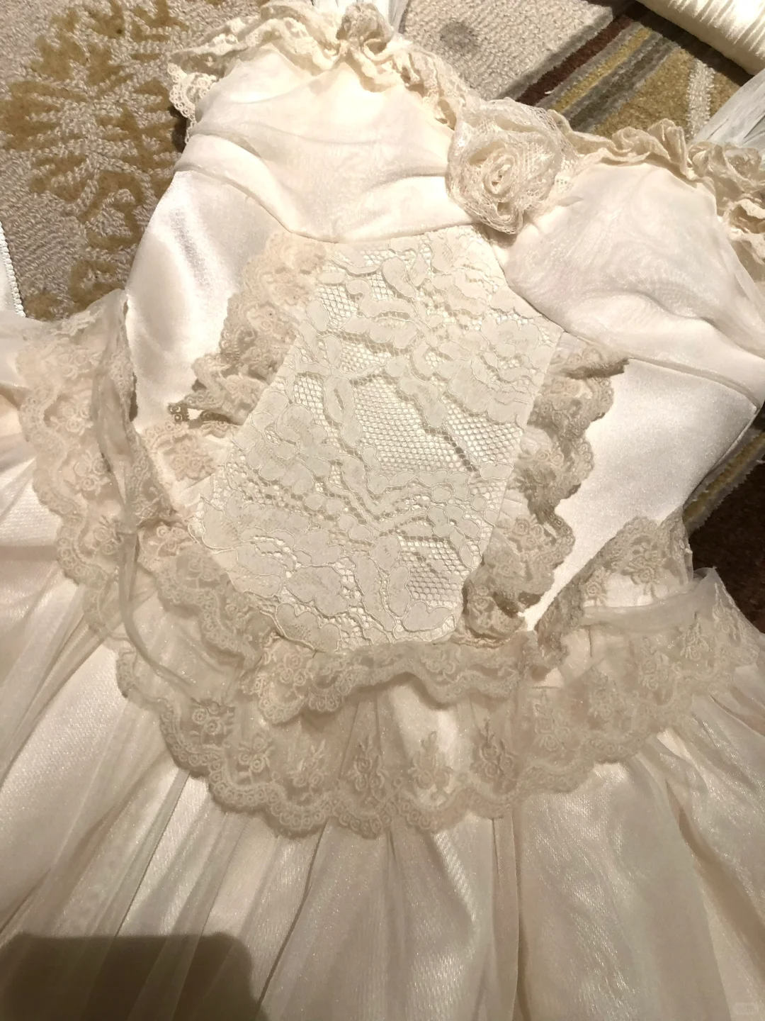 Pretty White Tulle Lace A Line Short Prom Dress Formal Homecoming Dress Birthday Outfits - View 2 | VelvetHem