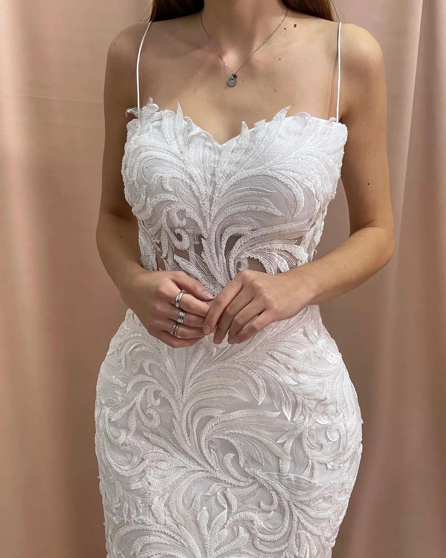 Fabulous Mermaid Sweetheart Sleeveless Appliques Tulle Satin Wedding Dresses (ZD15580)