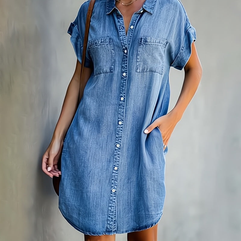 Concetta Boutique Denim Dress Everyday Luxe Edit