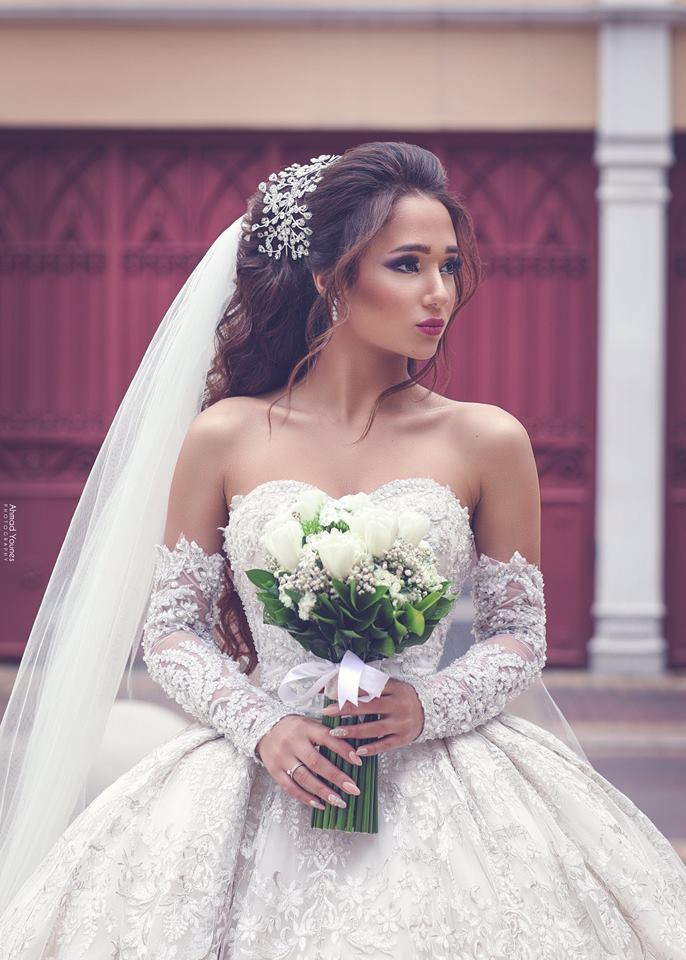 Glamorous Sweetheart Lace Wedding Dresses | Bridal Ball Gowns with Sleeves