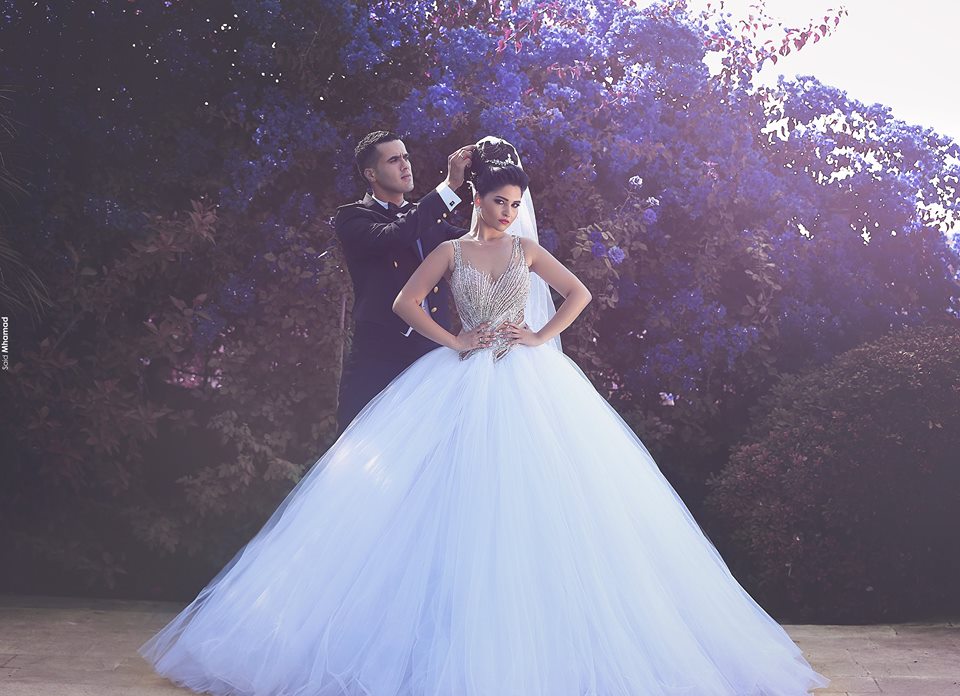 Gorgeous Beading Ball Gown  Bridal Gown New Arrival Sexy Tulle Wedding Dress