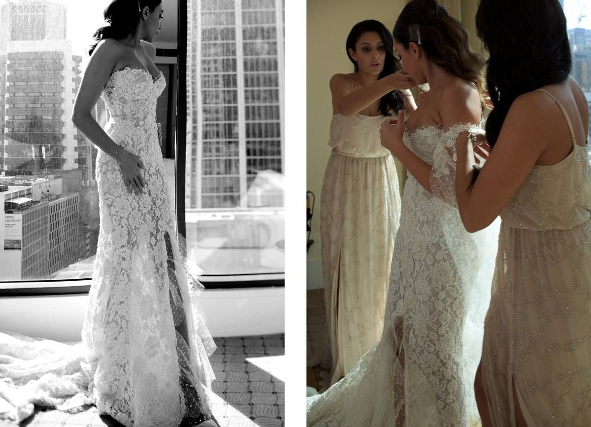 Gorgeous Sweetheart Lace Mermaid Beach Wedding Dresses Front Split Beach Bridal Dresses with Tulle Wrap