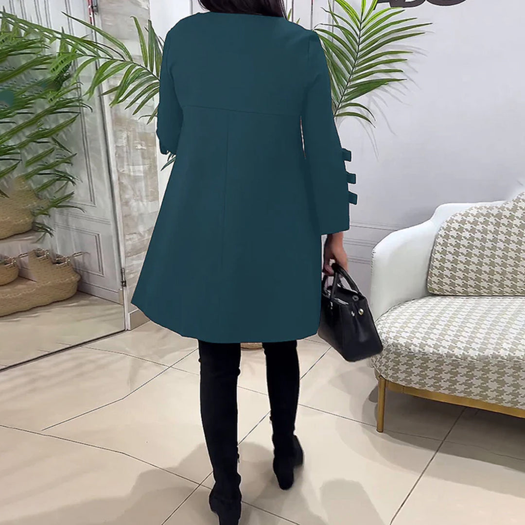 Pada Casual Dress with Long Sleeves for Women Flattering Modern Fit