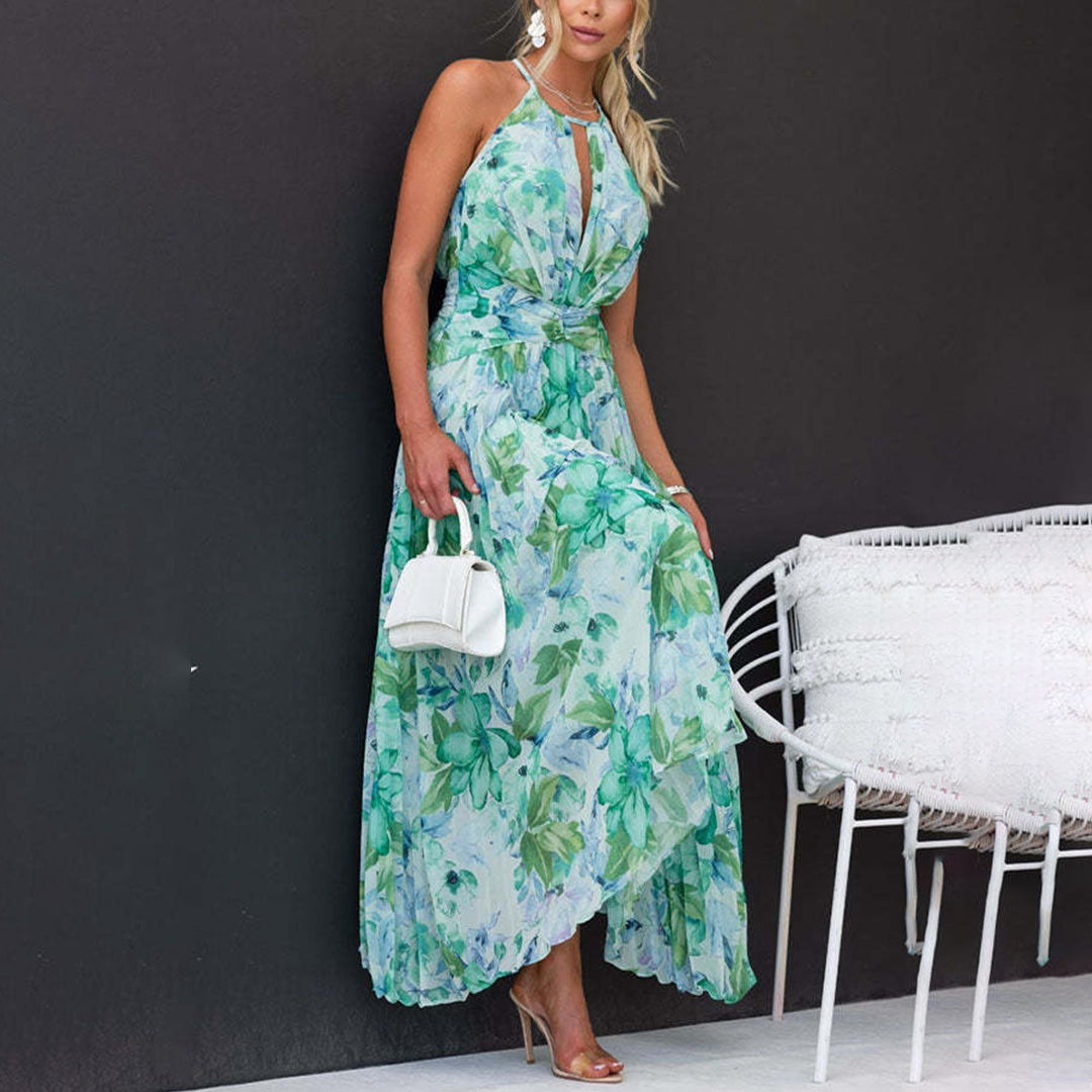 Natsuko Floral Maxi Dress for Women Bold Statement Look