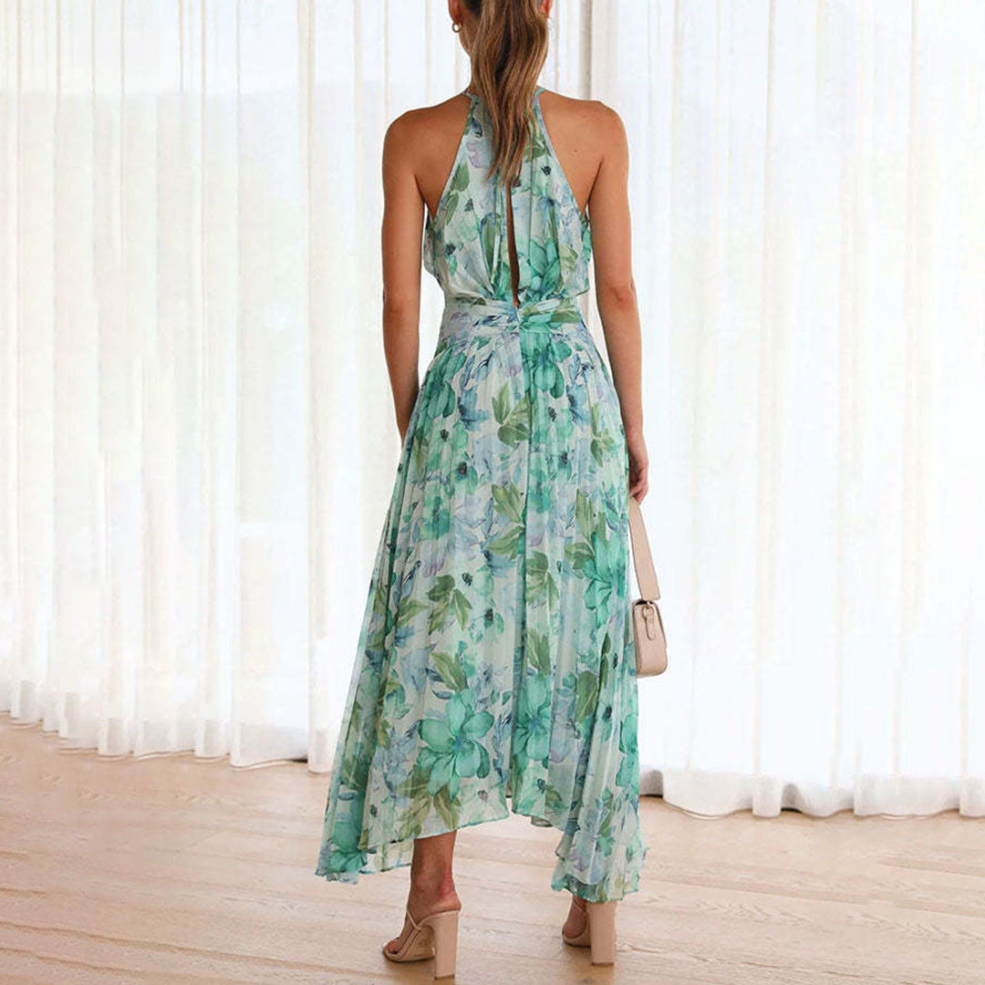 Natsuko Floral Maxi Dress for Women Bold Statement Look