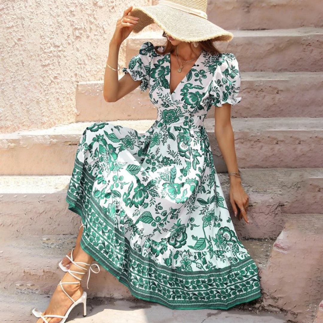 Zoe Chic Floral Dress Silhouette Collection