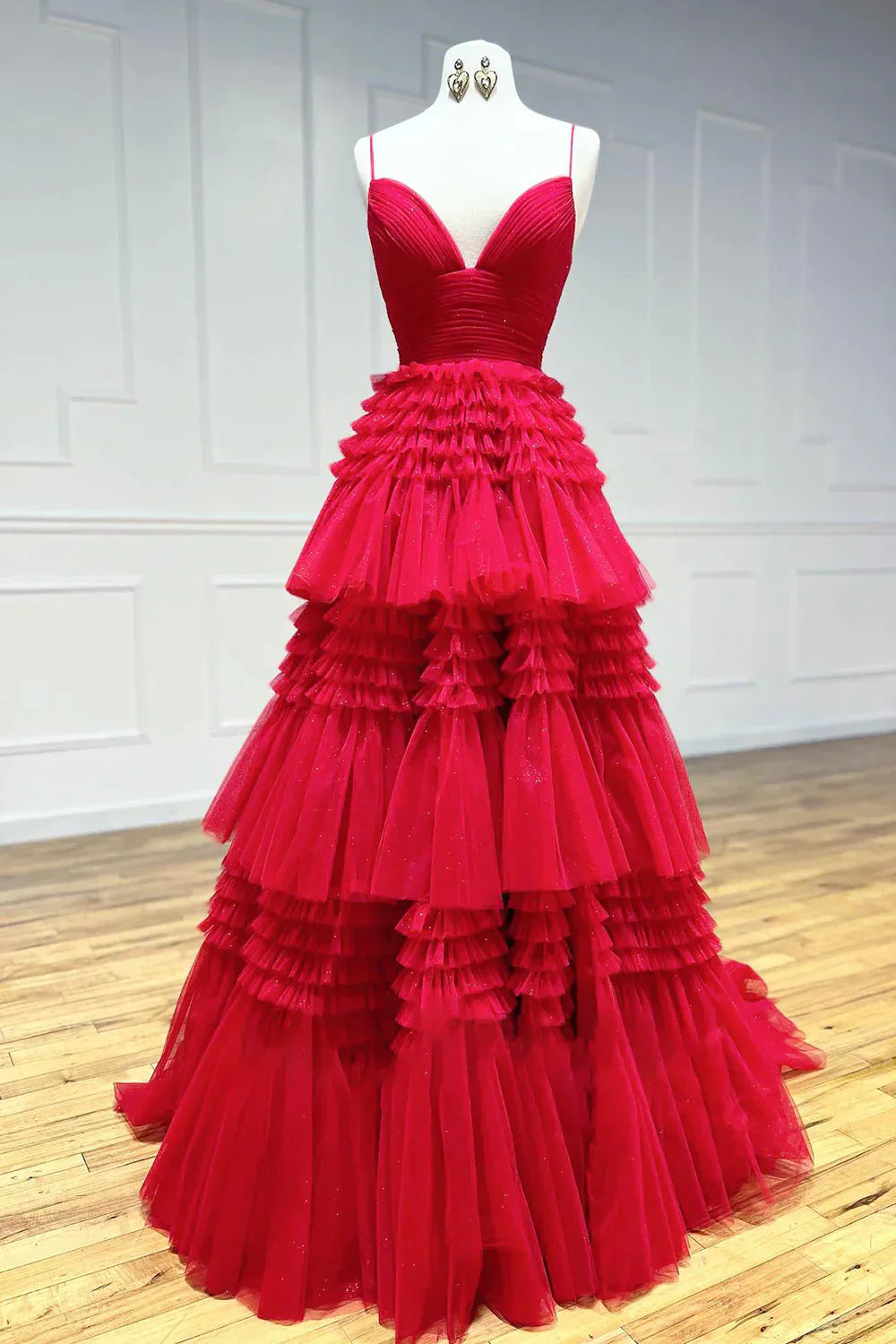 Sexy Daffodil A-Line Doric Sweetheart Long Prom Dress
