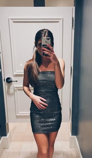fashion dresses mini birthday dress homecoming dress - VelvetHem