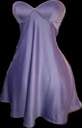 Sexy Lilac Satin A Line Homecoming Dres Short Prom Dress - View 2 | VelvetHem