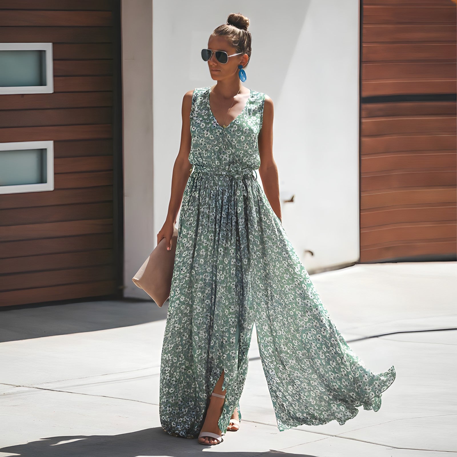 Kimberly Statement Bohemian Chic Lange Dress Boutique Collection