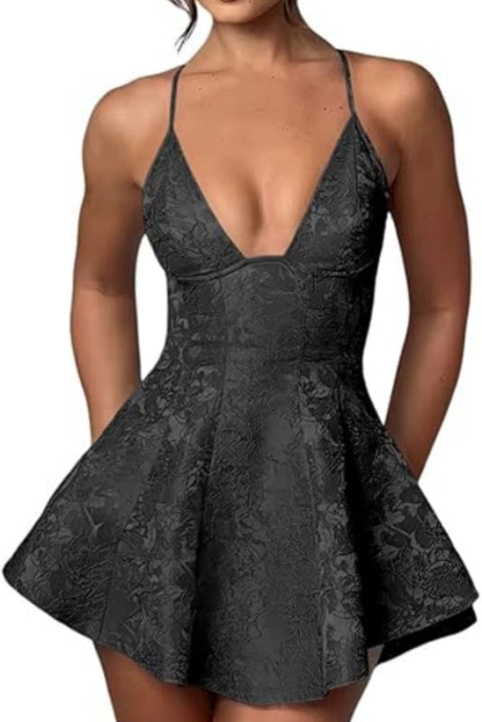 Hor Selling Halter Satin Short Homecoming Dresses Ruffle for Girls