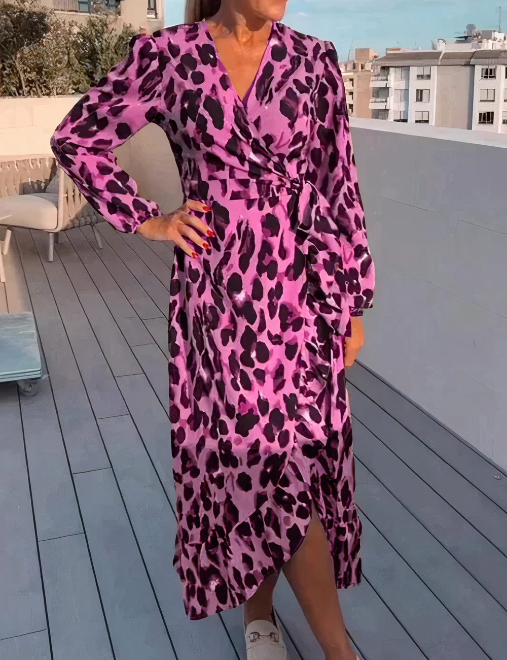María Aesthetic José Women's Summer Maxi Dress Boutique Collection