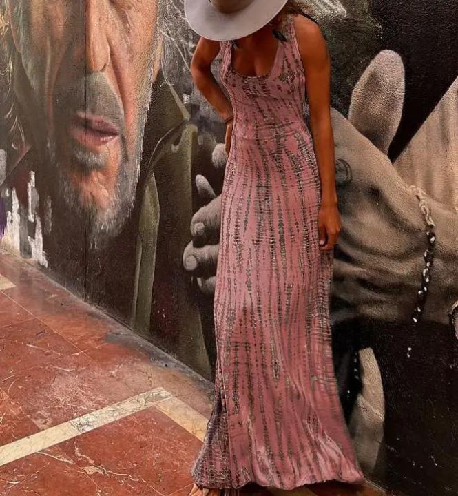 Noelia Elevated Sleeveless Bohemian Dress Occasion Wear