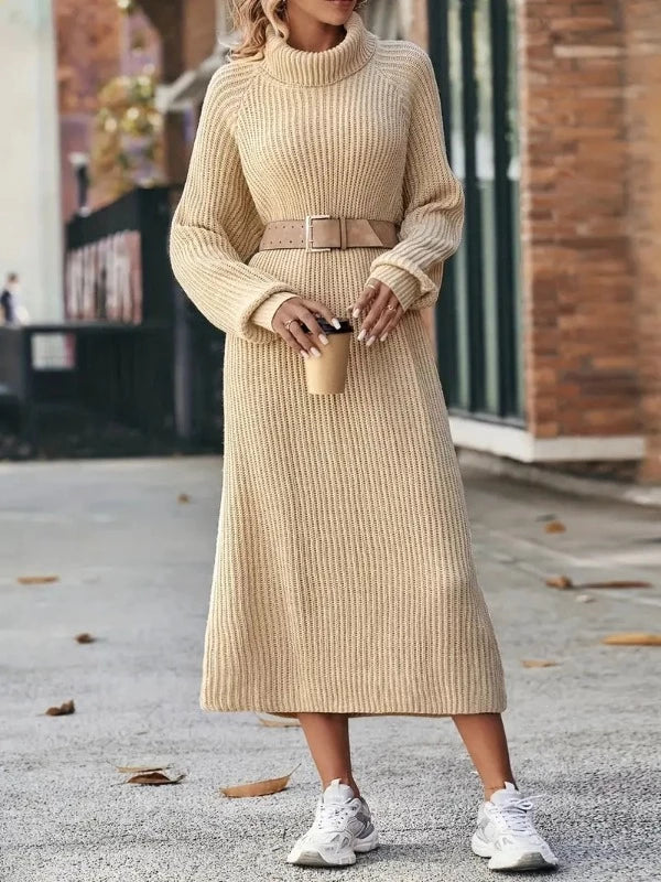 Erigone Knit Dress for Women Minimalist Chic Style
