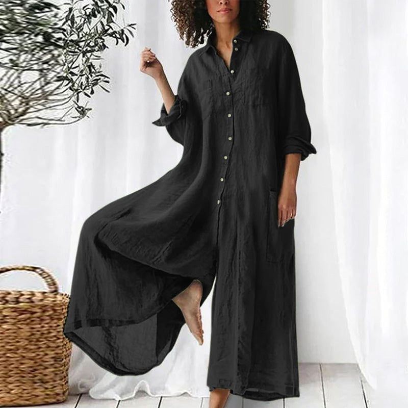 Desdémona Woman Wide Overall Dress for Women Bold Statement Look
