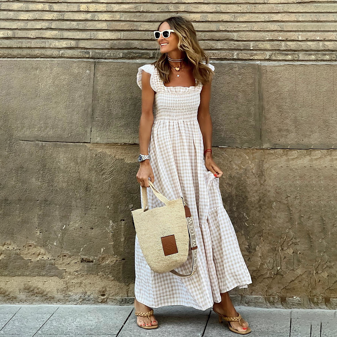 Nawal Comfortable Casual Dress for Women Classy Everyday Look