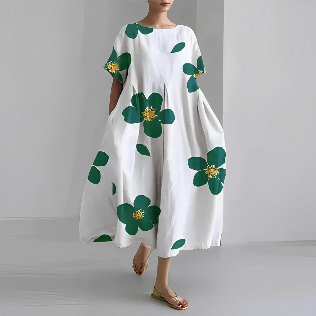 Julieta Aesthetic Floral Dress Boutique Collection