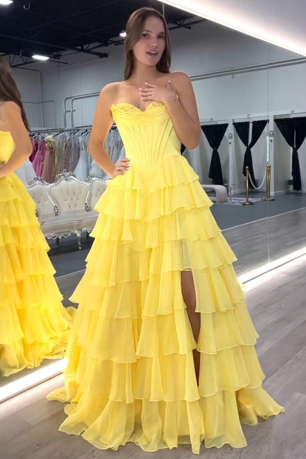 Light Blue Prom Dress A Line Sweetheart Ruffled Corset Long Formal Dress