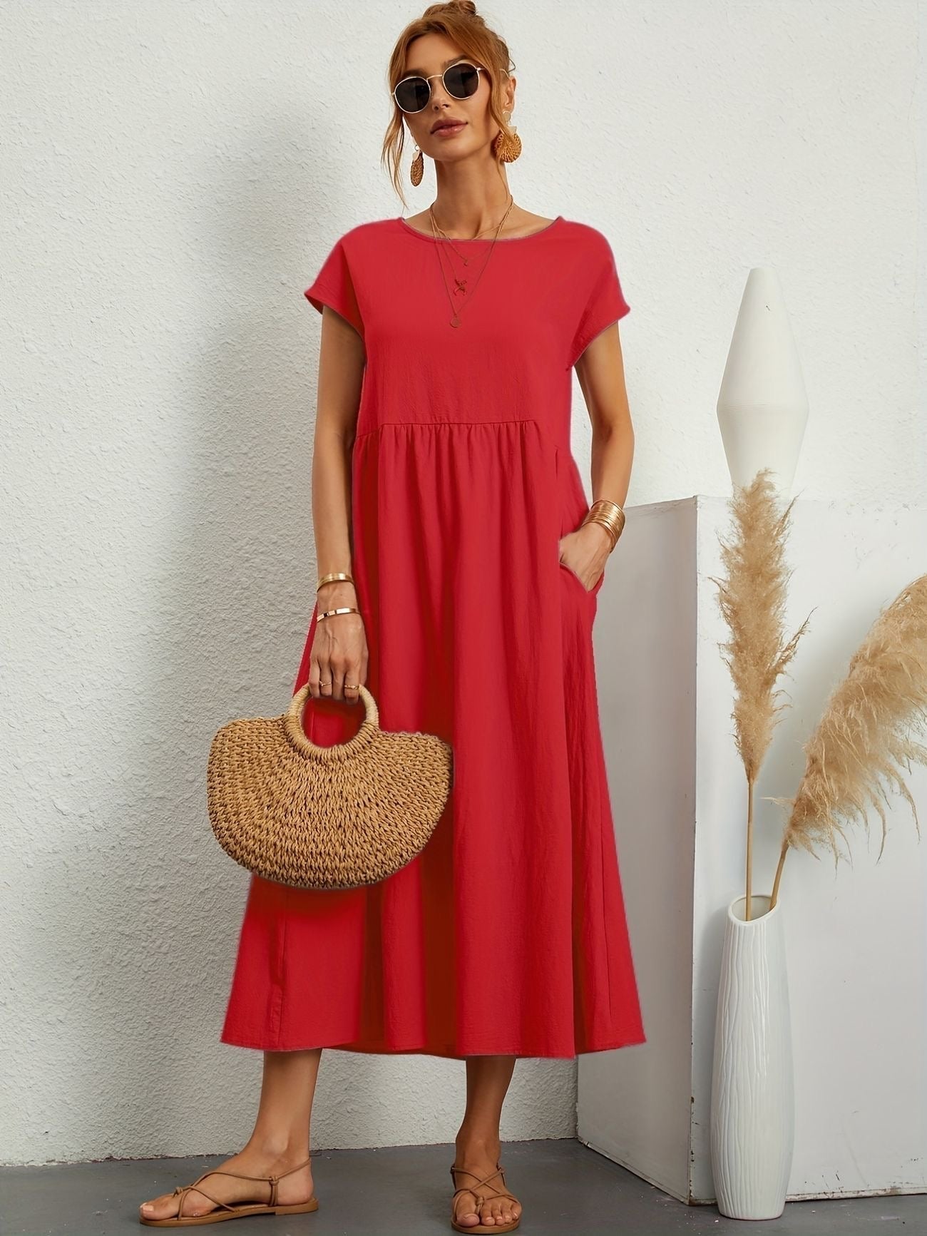 Clara Casual and Comfortable Summer Dress for Women Party Night Style